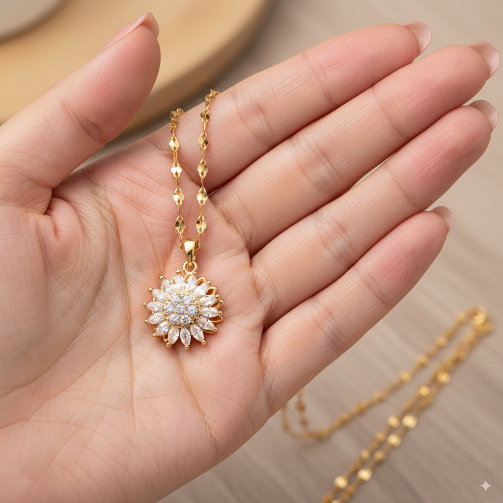 Aura Spin – Collar giratorio anti estrés 🌻