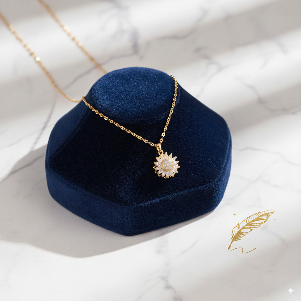 Aura Spin – Collar giratorio anti estrés 🌻